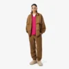 Oversized satijnen poloshirt met Runway-badge