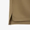 Oversized satijnen poloshirt met Runway-badge