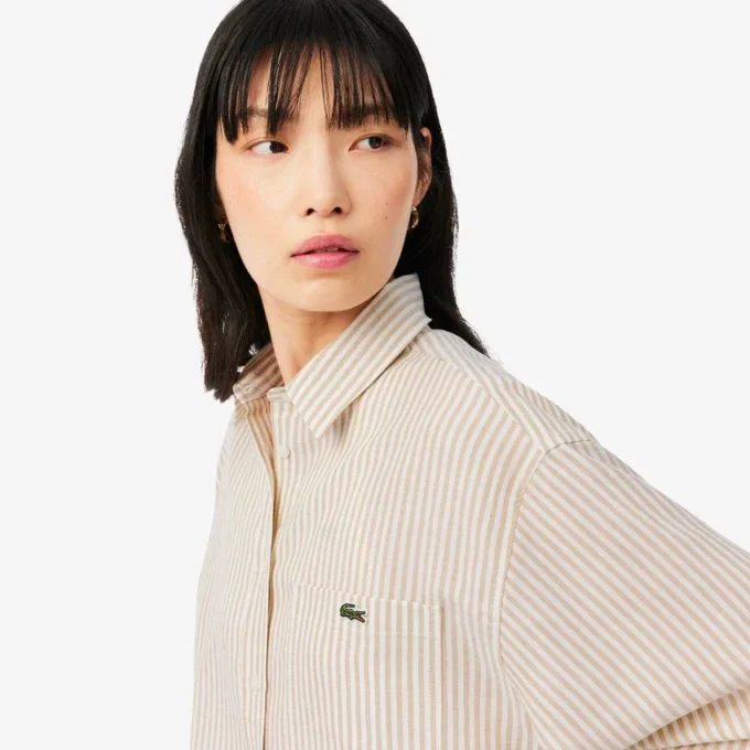 Oversized shirt van linnenmix The Blend