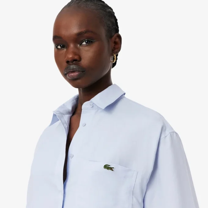 Oversized shirt van linnenmix The Blend