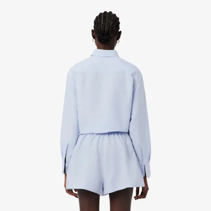 Oversized shirt van linnenmix The Blend