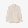 Oversized shirt van linnenmix The Blend