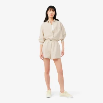 Oversized short van linnenmix The Blend