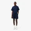 Oversized, soepelvallende bermuda van linnenmix The Blend