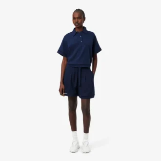 Oversized, soepelvallende bermuda van linnenmix The Blend