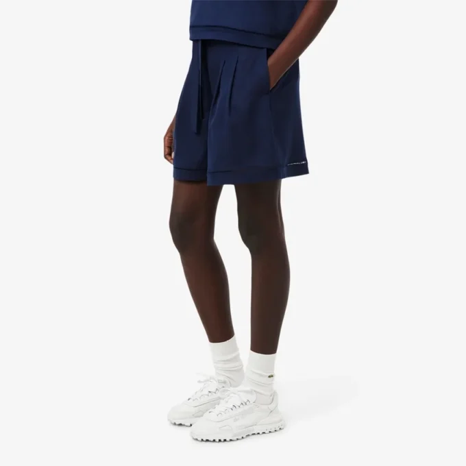 Oversized, soepelvallende bermuda van linnenmix The Blend