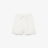 Oversized, soepelvallende bermuda van The Blend van linnenmix