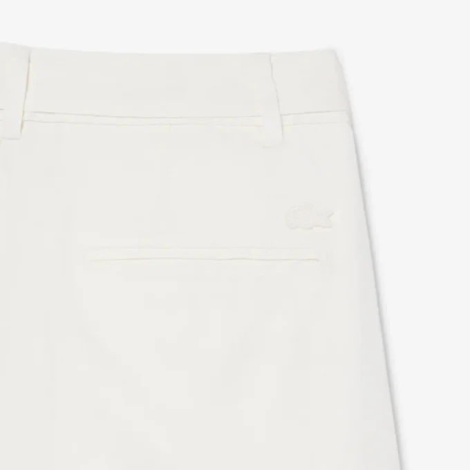 Oversized, soepelvallende bermuda van The Blend van linnenmix