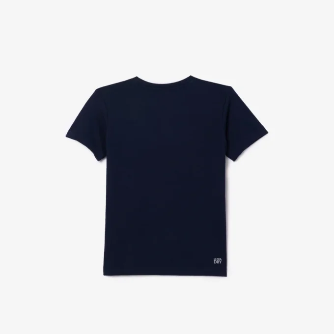 Oversized technisch katoen T-shirt voor kinderen met een afbeelding van een tennisbal