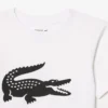Oversized technisch katoen T-shirt voor kinderen met een afbeelding van een tennisbal