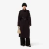 Oversized trenchcoat van wolmix The Blend