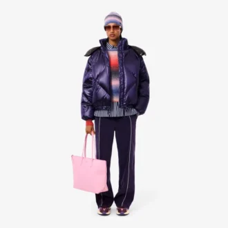 Oversized waterafstotend donsjack voor dames