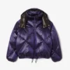 Oversized waterafstotend donsjack voor dames