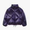 Oversized waterafstotend donsjack voor dames
