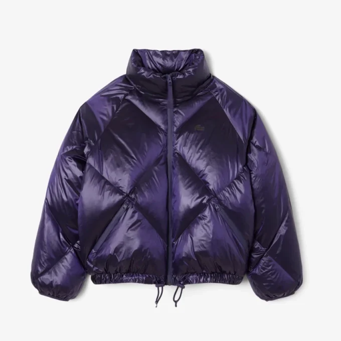 Oversized waterafstotend donsjack voor dames