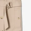 Oversized waterafstotende trenchcoat