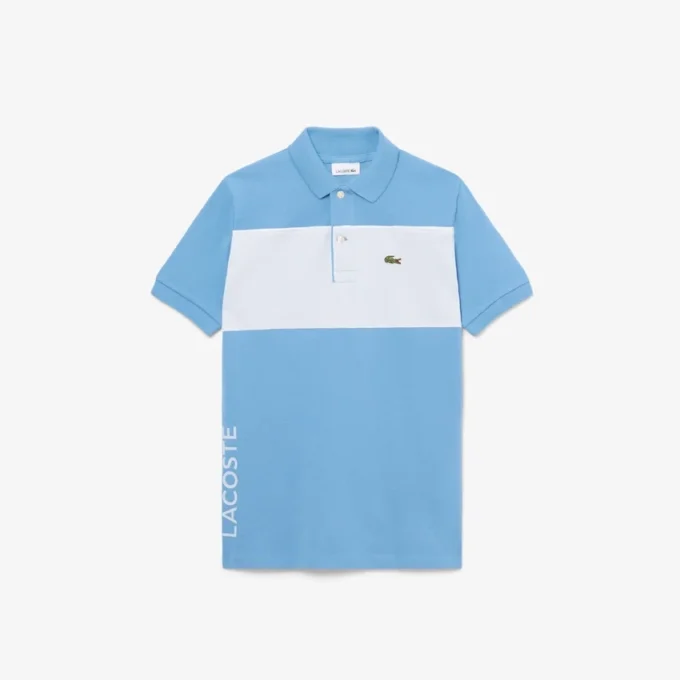 Petit Piqué-polo met kleurblokken