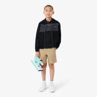 Petit Piqué-polo met kleurblokken