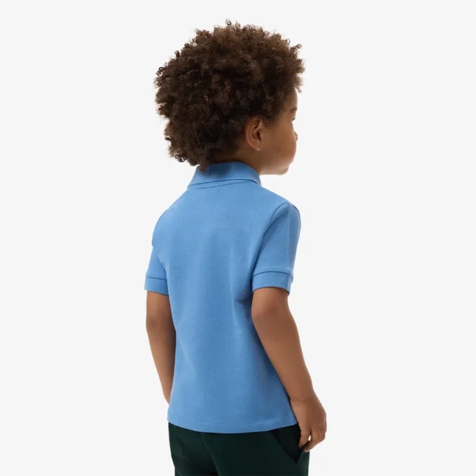 Petit Piqué-polo met kleurblokken