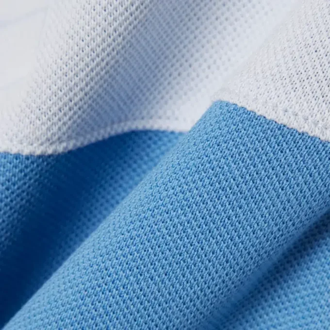 Petit Piqué-polo met kleurblokken