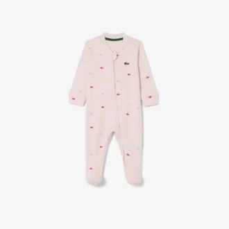 Petit Piqua-onesie met print voor baby’s