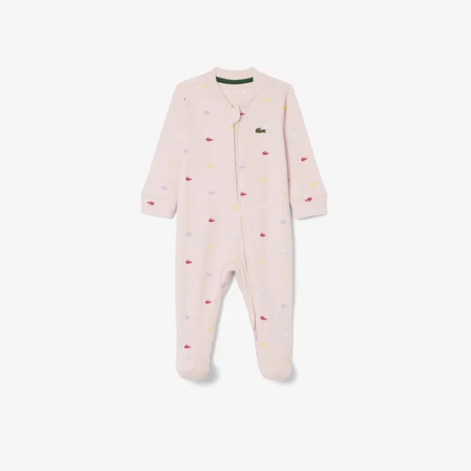 Petit Piqua-onesie met print voor baby’s