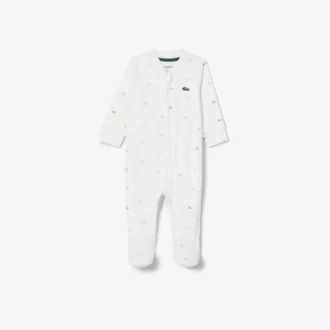 Petit Piqua-onesie met print voor baby’s