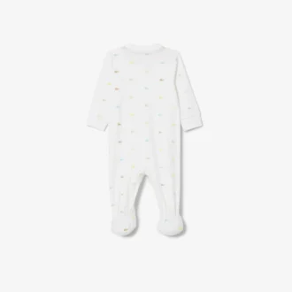 Petit Piqua-onesie met print voor baby’s