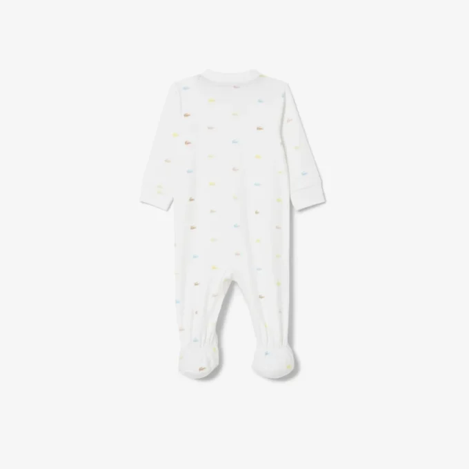 Petit Piqua-onesie met print voor baby’s