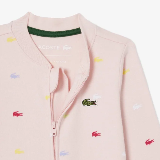 Petit Piqua-onesie met print voor baby’s