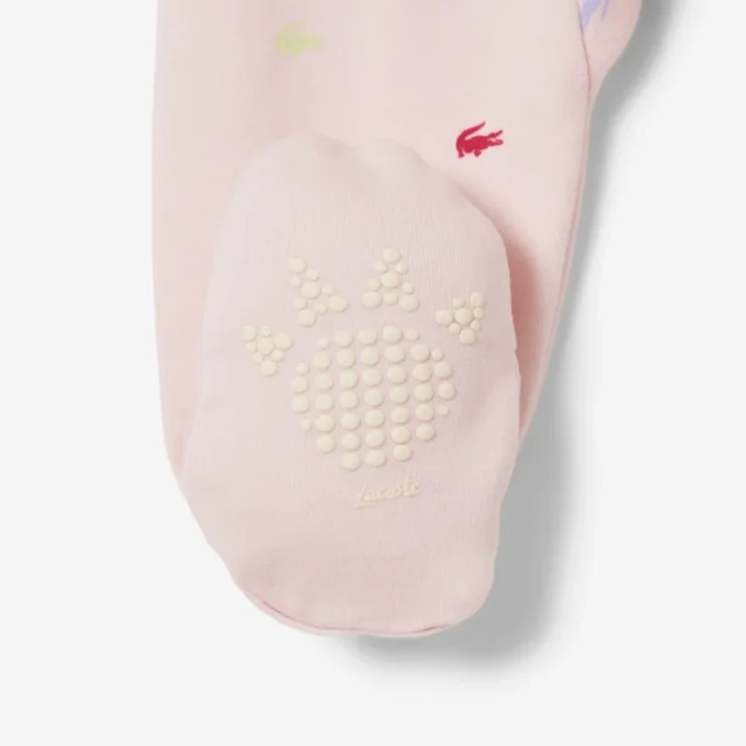 Petit Piqua-onesie met print voor baby’s