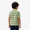 Petit Piqua-polo met contrasterende strepen