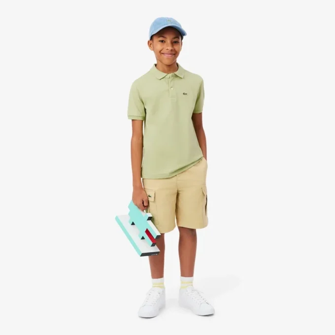 Petit Piqua-polo voor jongens