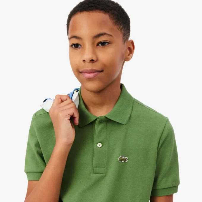 Petit Piqua-polo voor jongens