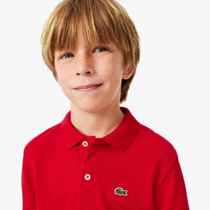 Petit Piqua-polo voor jongens