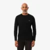 Pima-katoenen T-shirt met lange mouwen voor heren