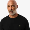 Pima-katoenen T-shirt met lange mouwen voor heren