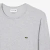 Pima-katoenen T-shirt met lange mouwen voor heren