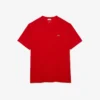 Pima T-shirt met V-hals en ruime pasvorm voor heren