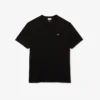 Pima T-shirt met V-hals en ruime pasvorm voor heren
