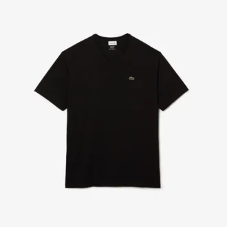 Pima T-shirt met V-hals en ruime pasvorm voor heren