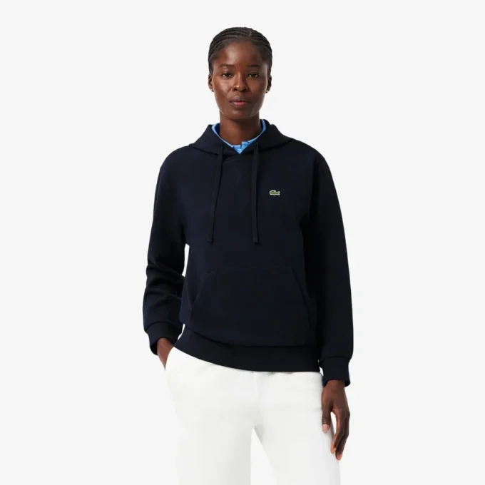 Piqué-hoodie voor dames