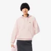 Piqué-hoodie voor dames