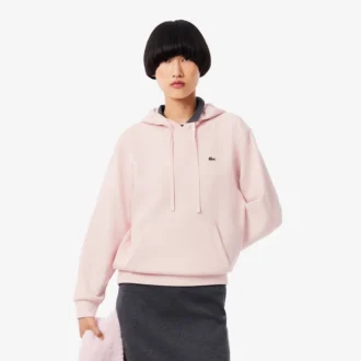 Piqué-hoodie voor dames