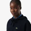Piqué-hoodie voor dames