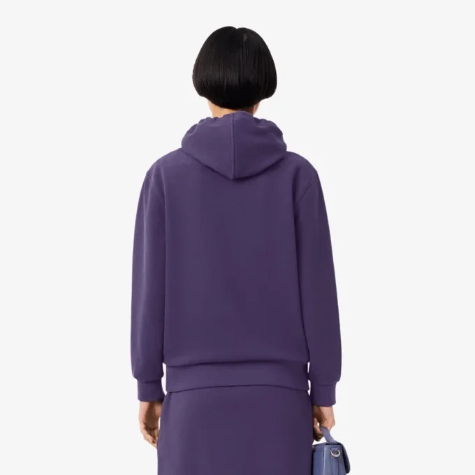 Piqué-hoodie voor dames