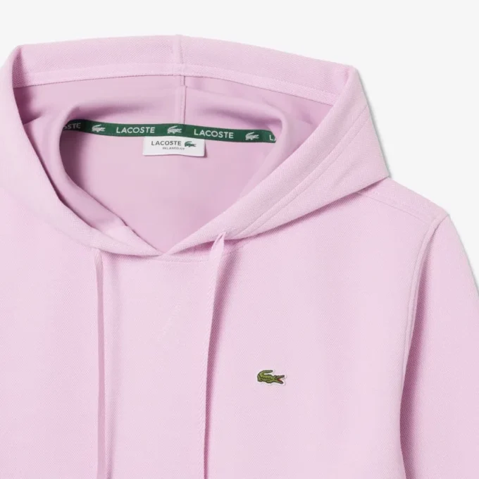 Piqué-hoodie voor dames