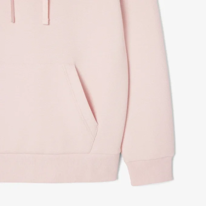 Piqué-hoodie voor dames