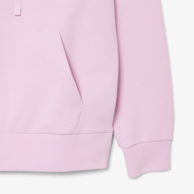 Piqué-hoodie voor dames