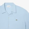 Piqué-shirt met korte mouwen en relaxte pasvorm